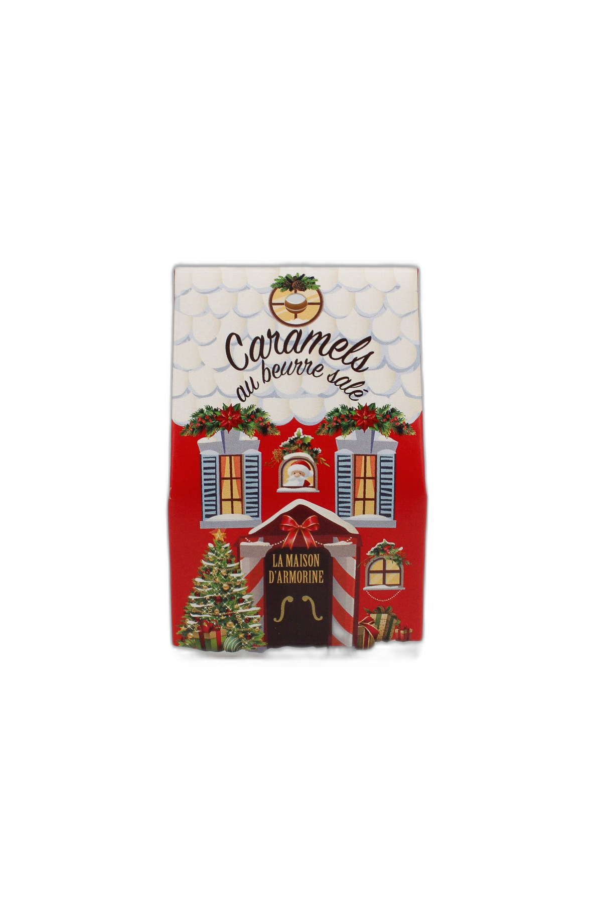 Chalet caramel du père noël bio - 40 g