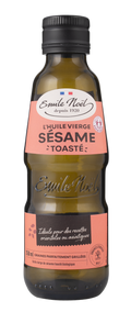 Huile vierge de sésame toasté bio équitable - 250 ml