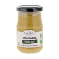 Moutarde poivre noir bio - 200 g