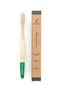 Brosse à dents adulte x1 poils medium gravées Cap Bambou