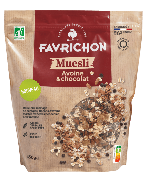 Muesli avoine chocolat - 450g