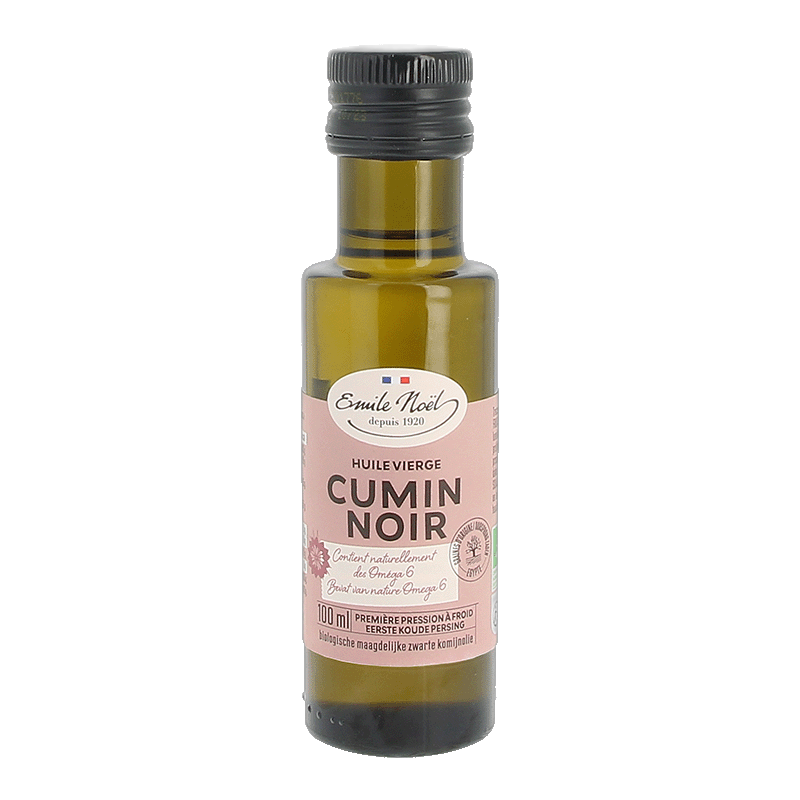 Huile vierge de cumin noir bio - 100 ml