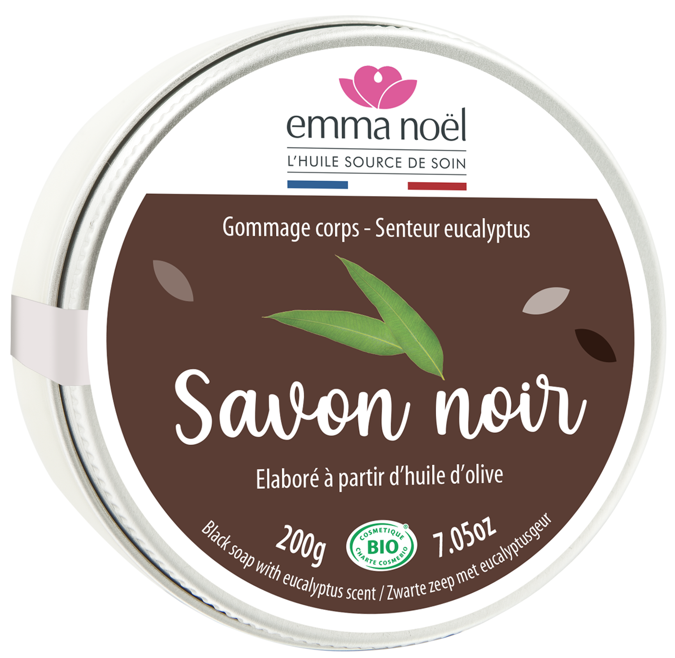 Gommage corps au savon noir bio - 200 g