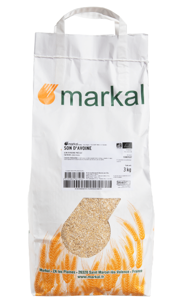 Son d'avoine bio Vrac (origine UE) - 1 kg