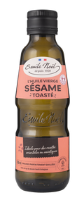 Huile vierge de sésame toasté bio équitable - 250 ml