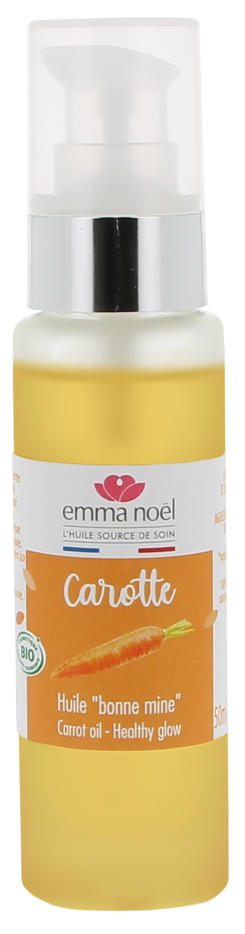 Macérat huileux de carotte bio - 50 mL