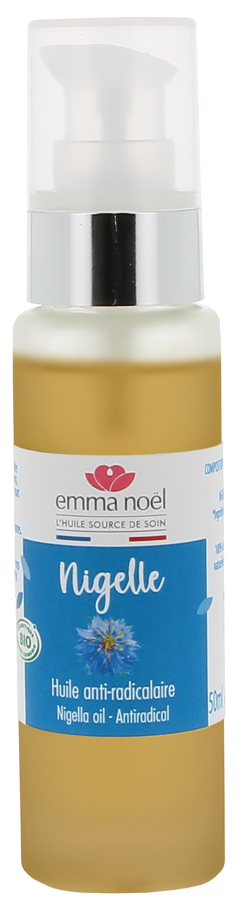 Huile vierge de nigelle bio - 50 mL