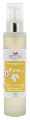 Huile sèche pour le corps senteur monoi bio - 100 mL