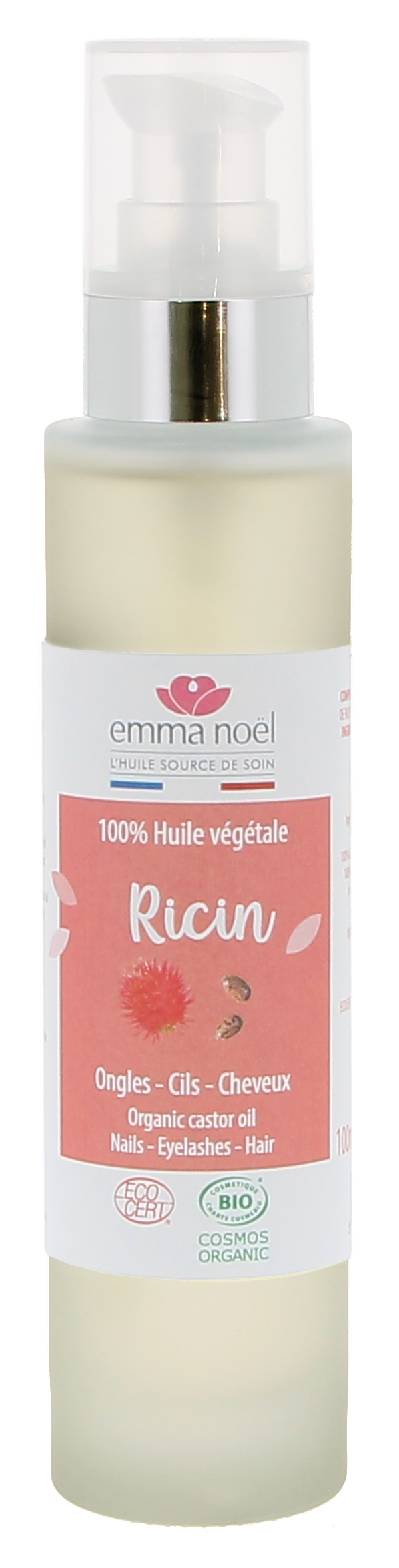 Huile de ricin bio - 100 mL