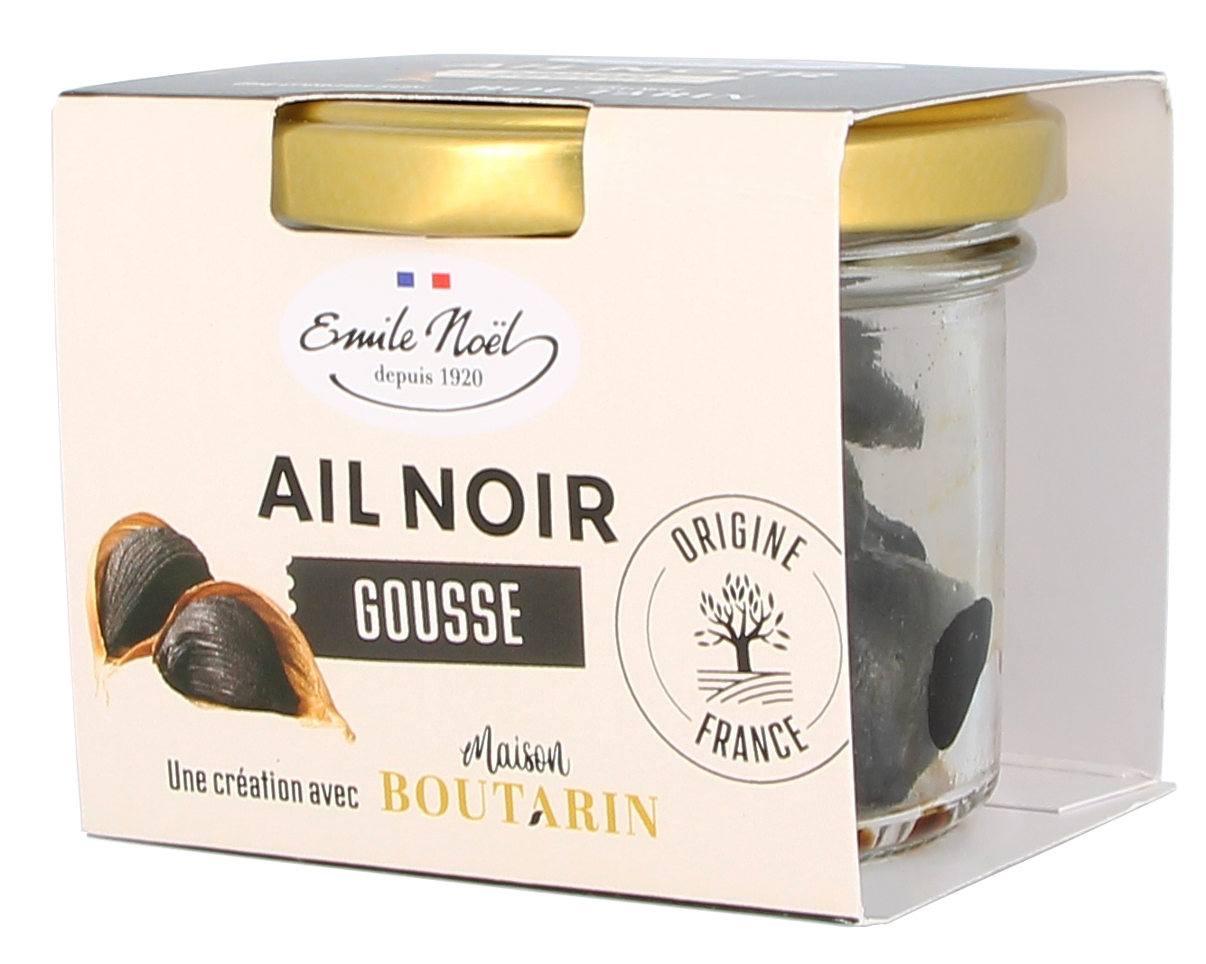Ail noir gousse bio (origine France) - 60g