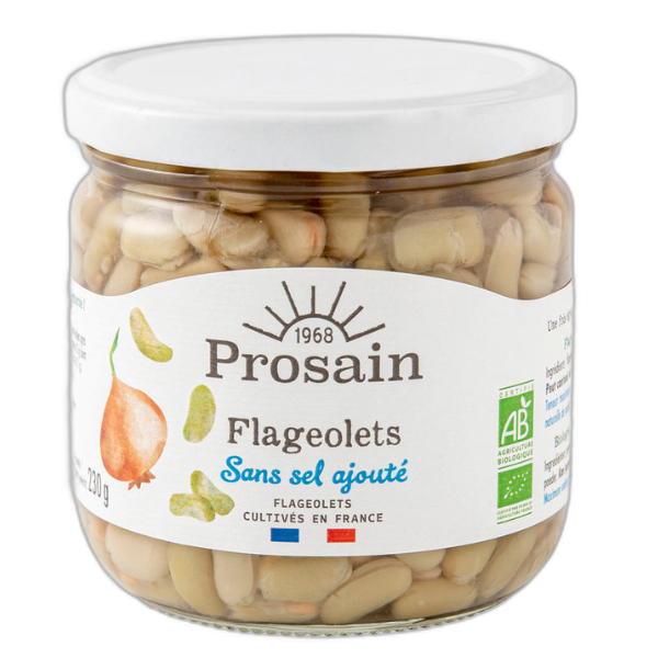 Flageolets bio et sans sel ajouté - 345 g