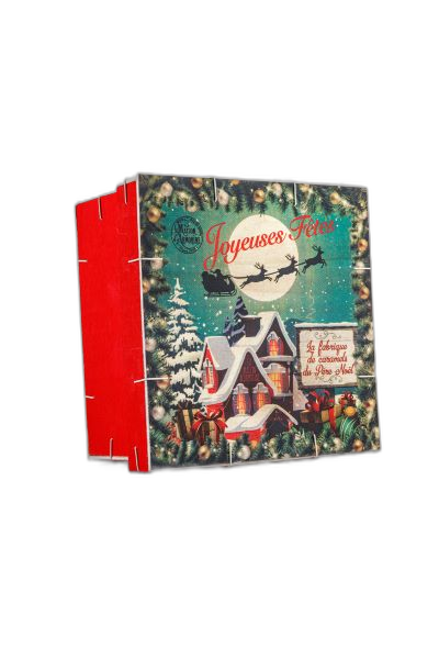 La fabrique de caramels bio du père noël (coffret métal)