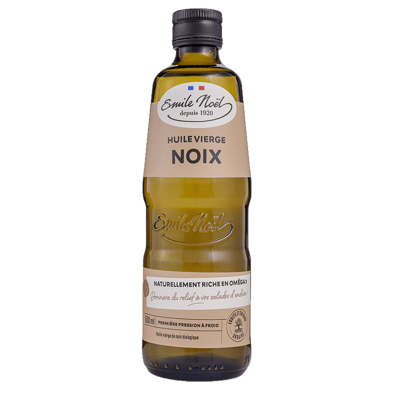 Huile vierge de noix bio - 500 ml