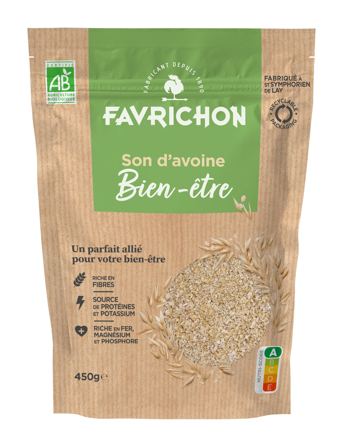Son d'avoine (origine France) - 450 g