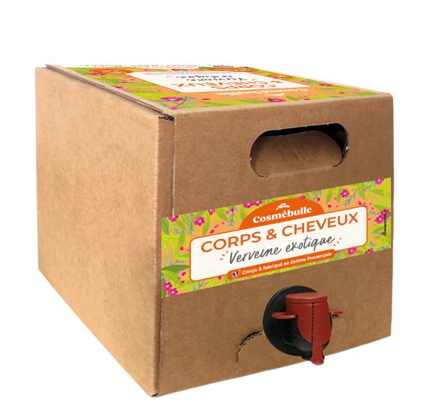 Corps & cheveux verveine exotique (bib format familial) - 3 L