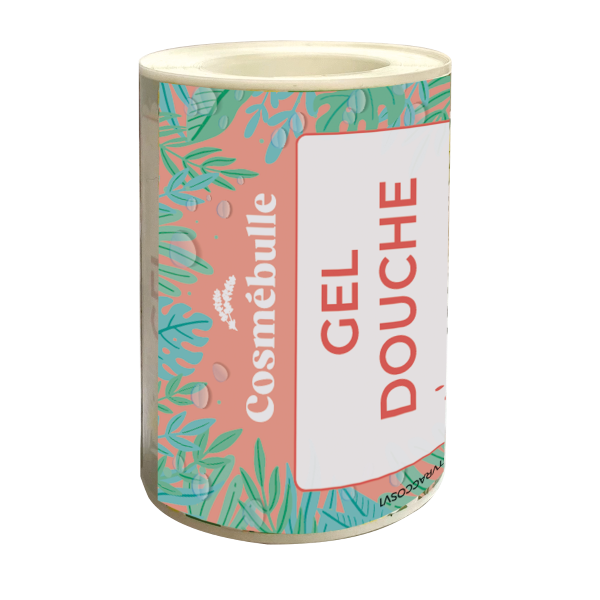 gel douche relaxant (étiquettes) - x 50