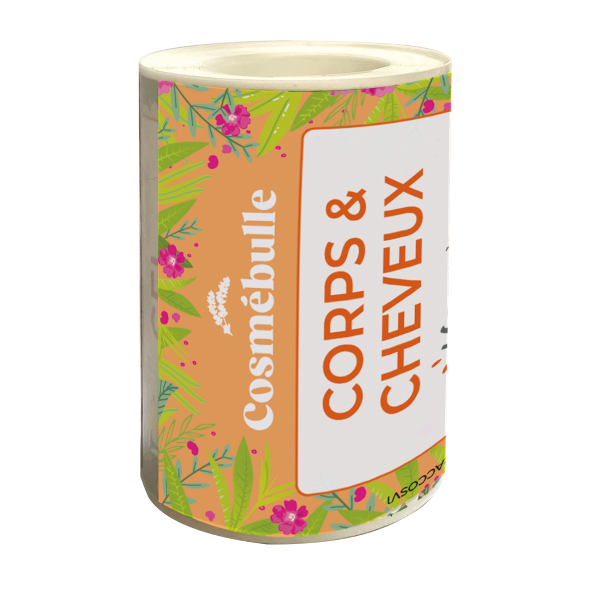 corps & cheveux verveine exotique (étiquettes) - x 50