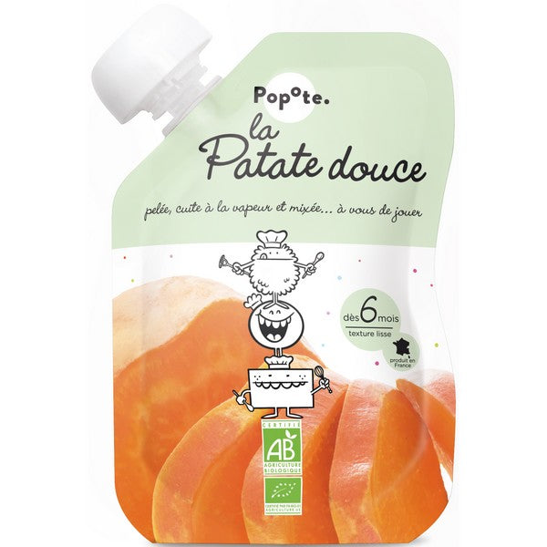 Gourde purée patate douce bio - 120 g