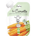Gourde compote carotte bio - 120 g