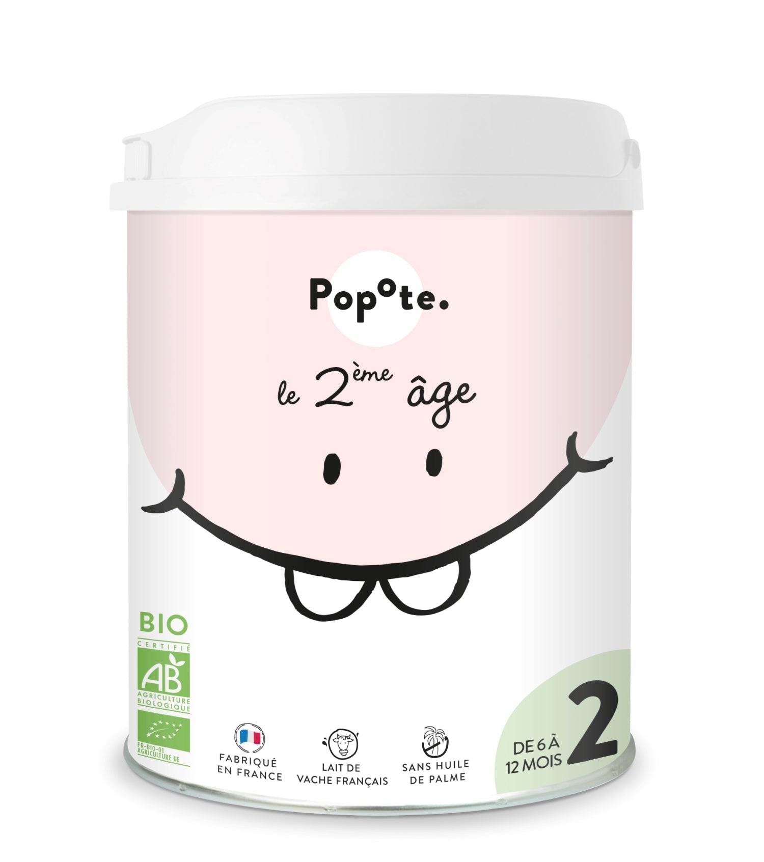 Lait infantile 2ème âge bio - 800 g