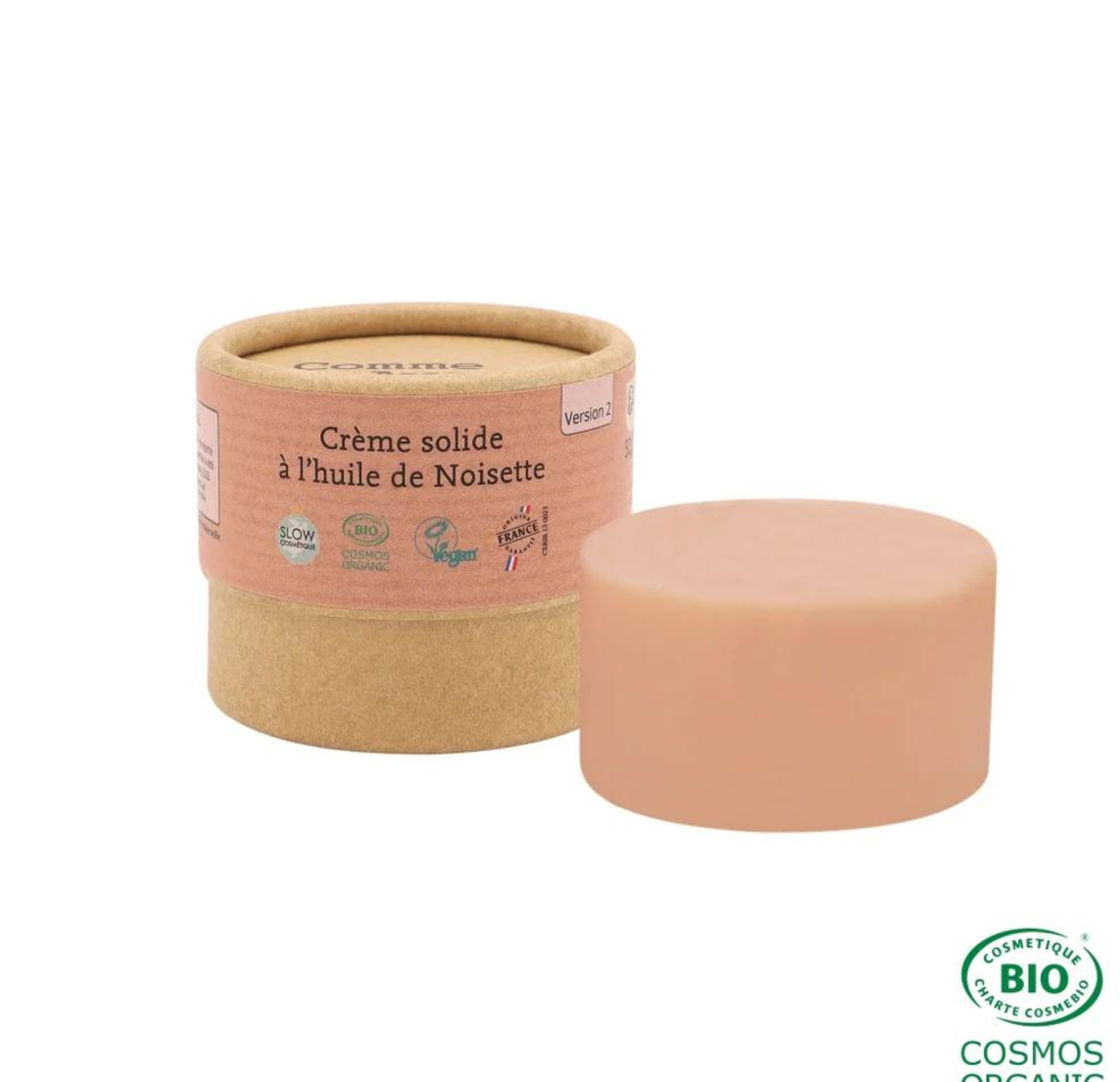 Crème solide à l'huile de noisette - version 2 - 50 g