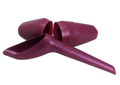 Pisse-debout réutilisable et compact rose nacré