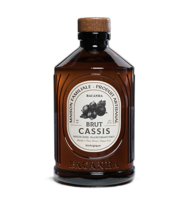 Sirop de cassis brut bio - 400 ml