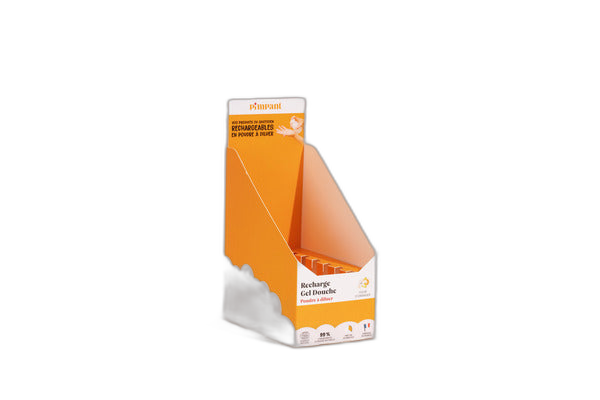 Display nu gel douche fleur d'oranger (peut contenir 6 stick)