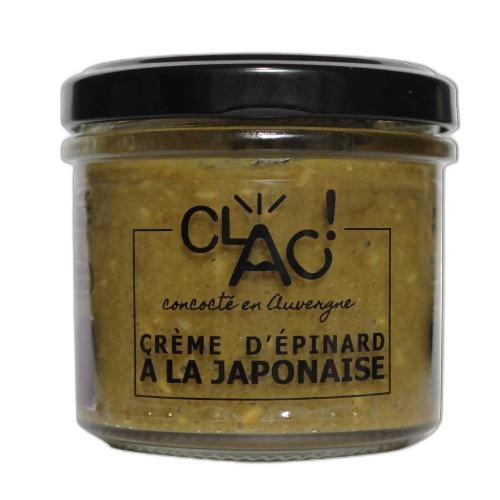 Crème d'épinard à la japonaise bio - 100 g