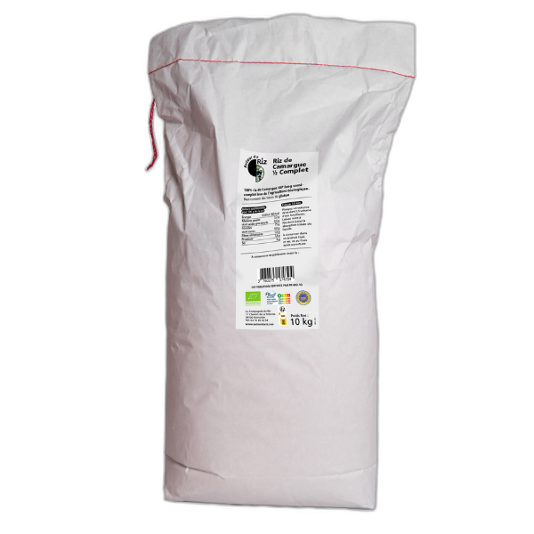 Riz de camargue igp demi complet bio Vrac (origine France) - 10 kg