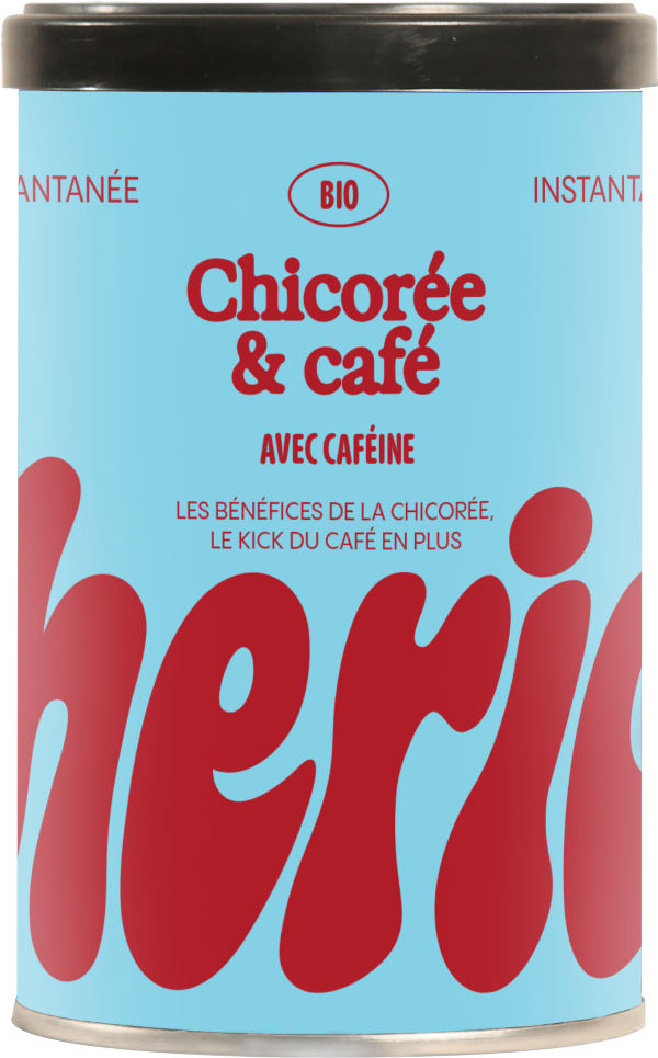 Chicorée et café bio - instantané - 80 g