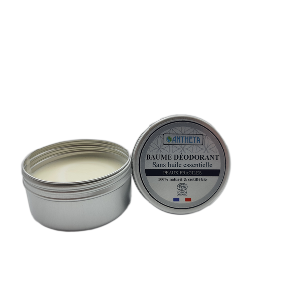 Baume déodorant - neutre sans huile essentielle - 75 g
