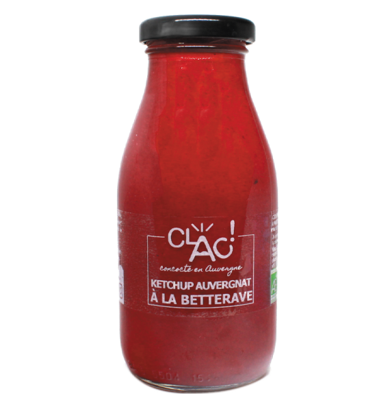 Ketchup auvergnat betterave tomate bio - 250 g