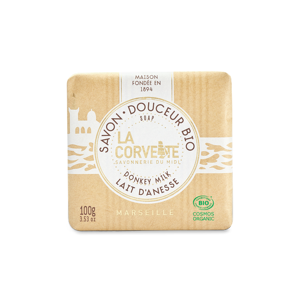 Savonnette douceur bio lait d'ânesse - 100 g