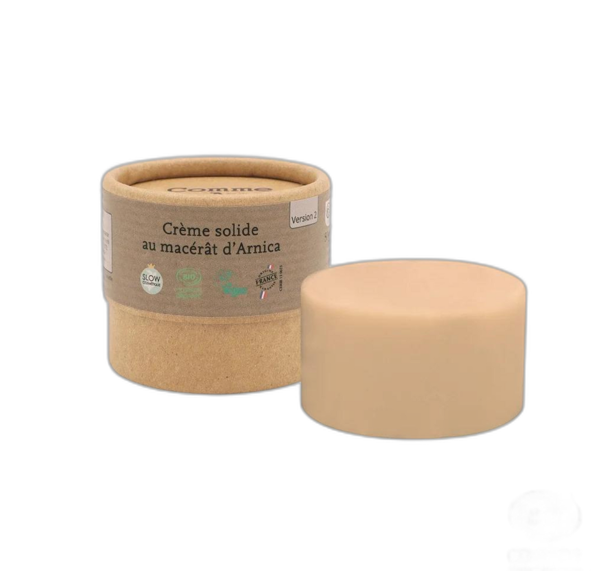 Crème solide au macérât d'arnica - version 2 - 50 g