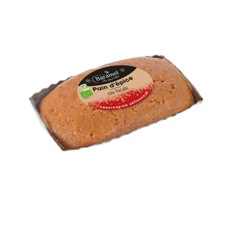 Pain d'épices de Noël bio (choco orange) - 270 g