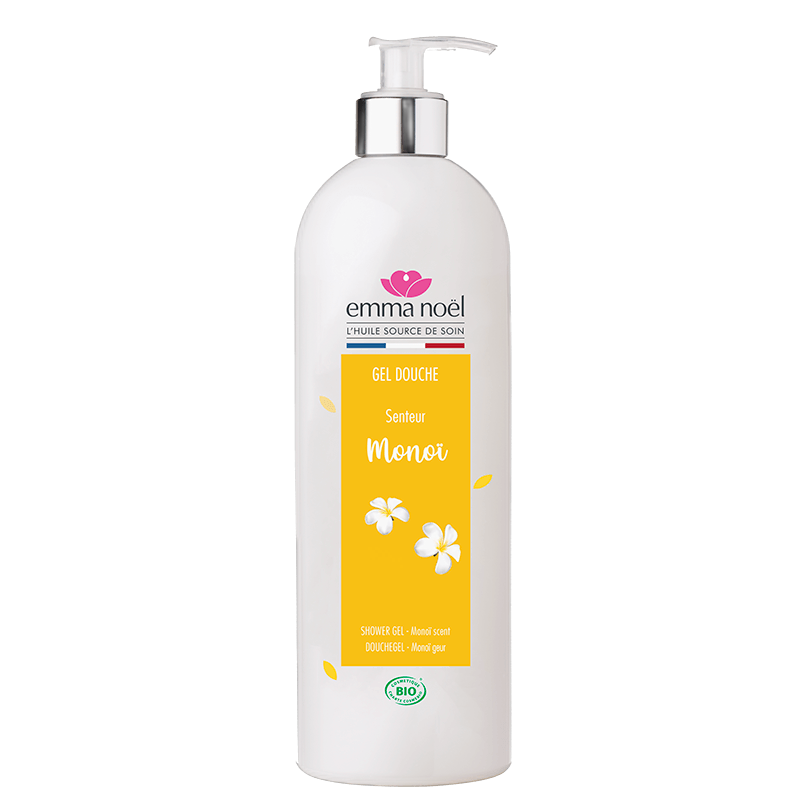 Gel douche senteur monoï bio - 1 L