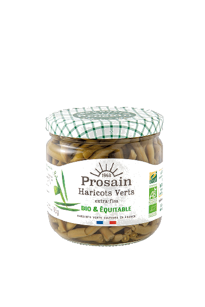Haricots verts extra-fins bio (origine France) - 345 g