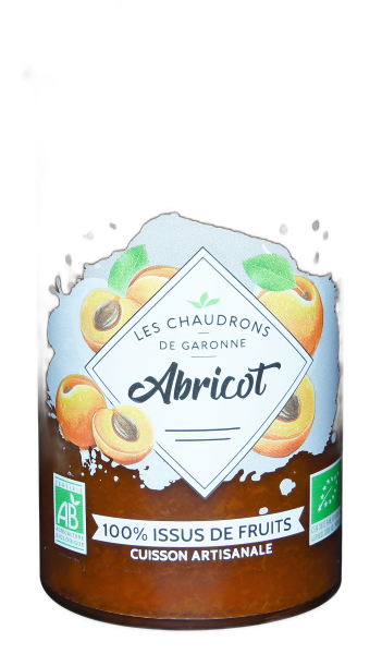 100% issus de fruit abricots bio - 210 g