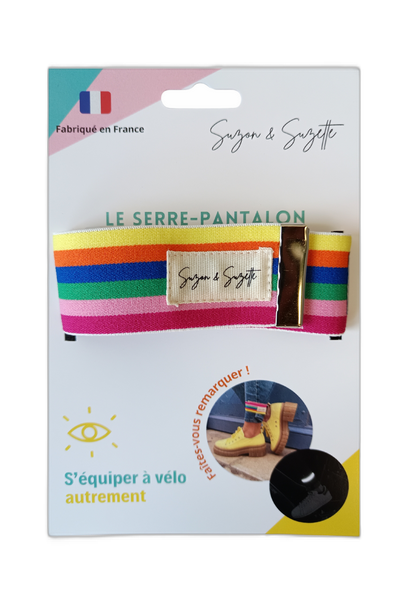 Serre pantalon arc en ciel