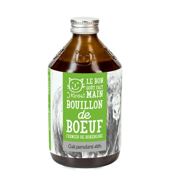 Bouillon de boeuf bio - 525mL