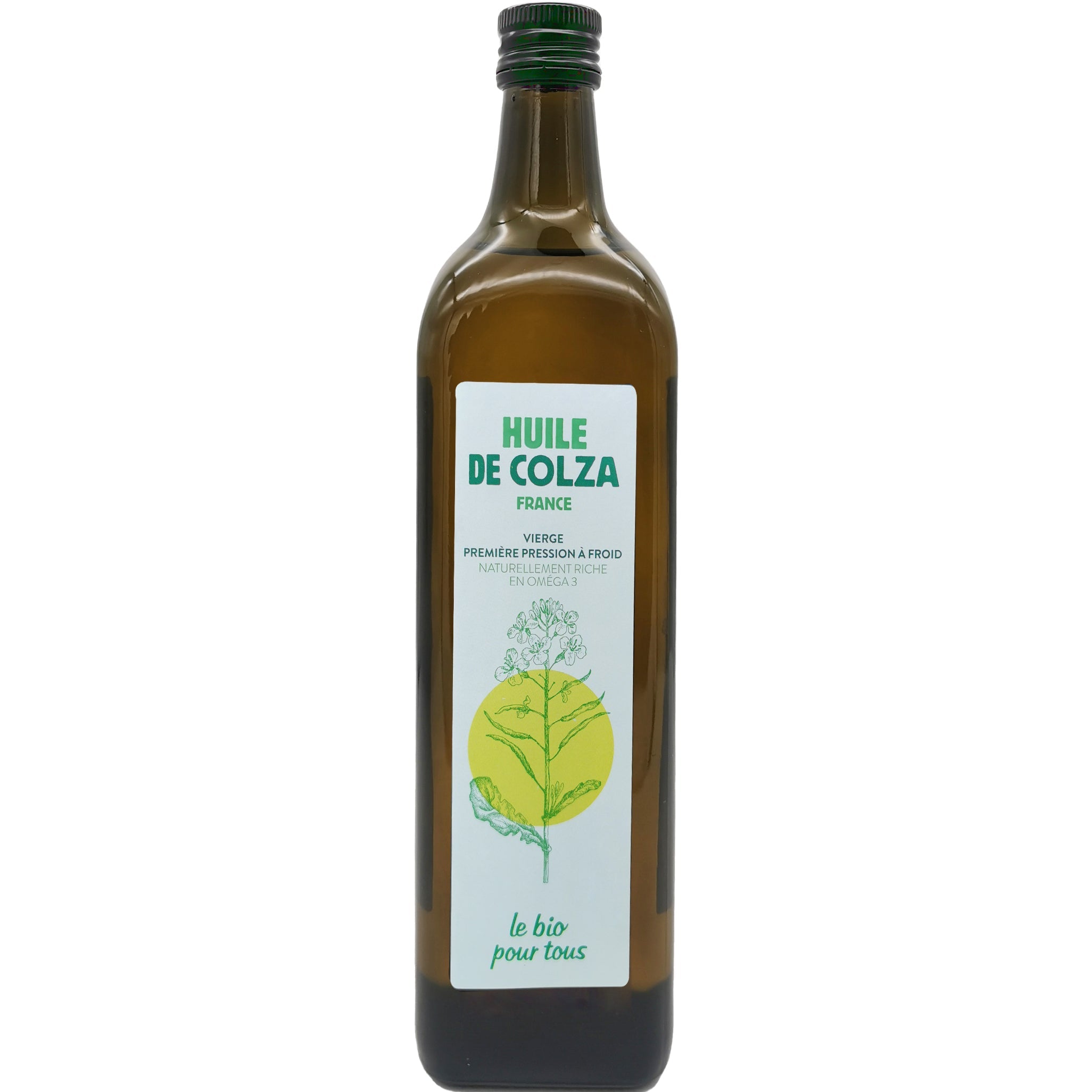 Huile de colza vierge (origine France) - 1L