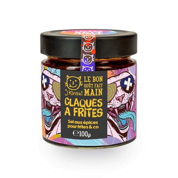 Claques à frites (sel aux épices pour frites) - 100 g
