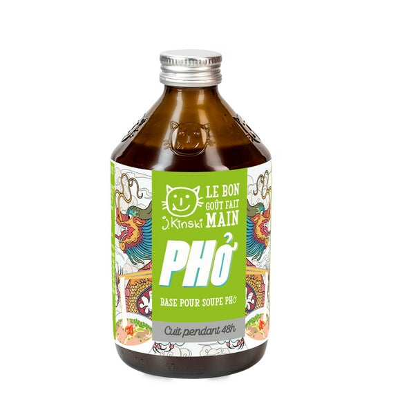 Bouillon vietnamien pho bio (base) - 525mL