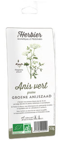 Graines d'anis vert bio (origine France) - 50 g