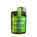 Olives vertes entières bio (en saumure) (origine Italie) - 180 g