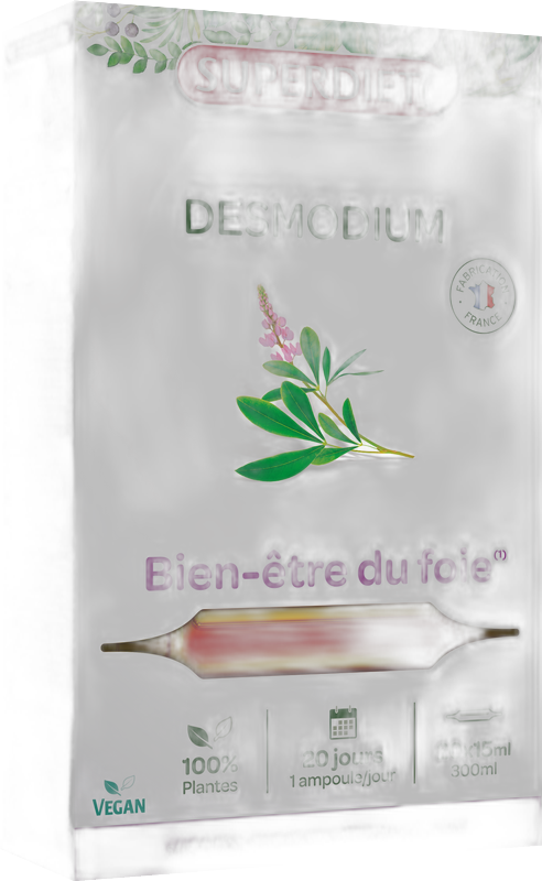 Desmodium - 20 ampoules de 10 ml