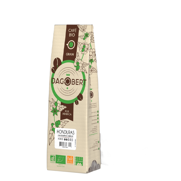 Honduras 100% arabica, bio et √©quitable - grains - 500 g