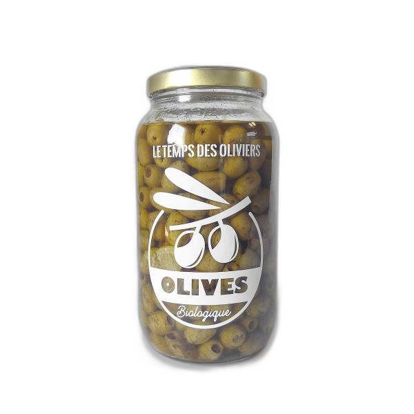 Cocktail olives citron basilic bio Vrac - 2.6 kg