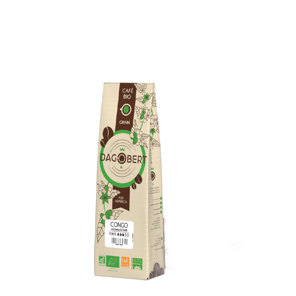 Congo kivu 100% arabica, bio et √©quitable - grains - 250 g